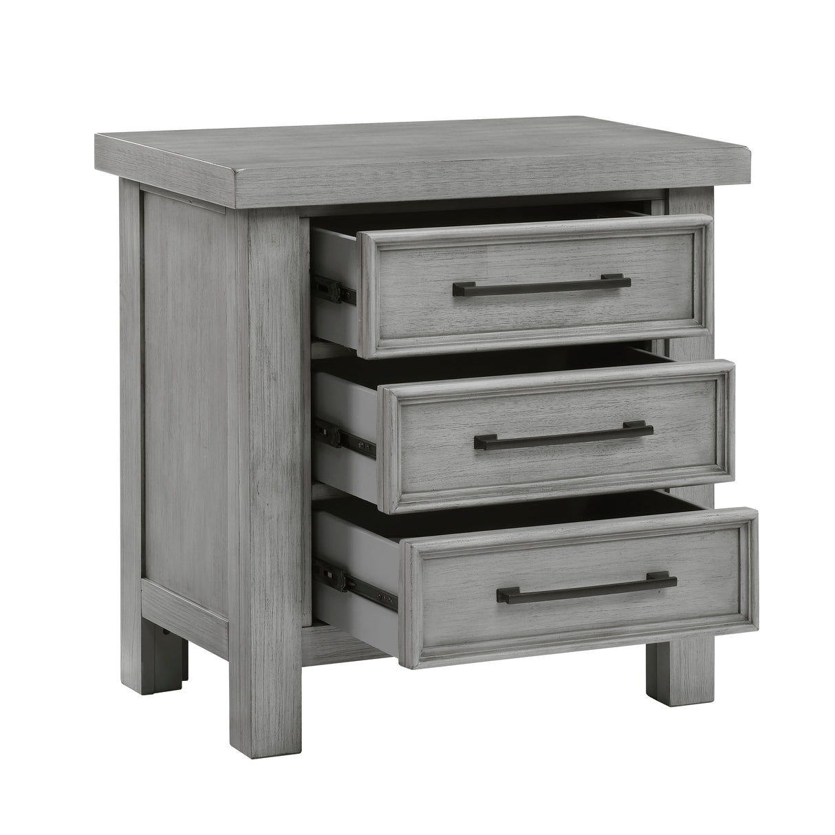 Logandale Antique Gray Wardrobe Chest by Homelegance at Eve Furniture
