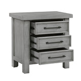 Logandale Antique Gray Wardrobe Chest by Homelegance at Eve Furniture