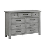 Logandale Antique Gray Wardrobe Chest by Homelegance at Eve Furniture