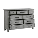 Logandale Antique Gray Wardrobe Chest by Homelegance at Eve Furniture
