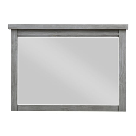Logandale Antique Gray Wardrobe Chest by Homelegance at Eve Furniture