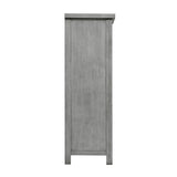 Logandale Antique Gray Wardrobe Chest by Homelegance at Eve Furniture
