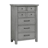 Logandale Antique Gray Wardrobe Chest by Homelegance at Eve Furniture