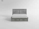 Logandale Antique Gray Wardrobe Chest by Homelegance at Eve Furniture