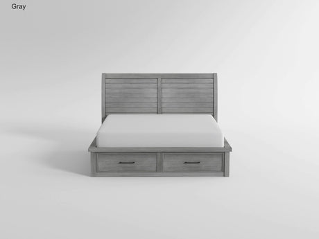 Logandale Antique Gray Wardrobe Chest by Homelegance at Eve Furniture