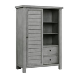 Logandale Antique Gray Wardrobe Chest by Homelegance at Eve Furniture