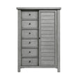 Logandale Antique Gray Wardrobe Chest by Homelegance at Eve Furniture