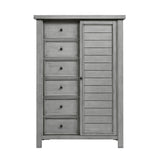 Logandale Antique Gray Wardrobe Chest by Homelegance at Eve Furniture