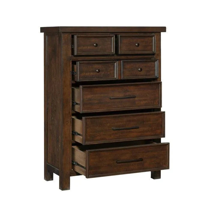 Logandale Brown Chest by Homelegance at Eve Furniture