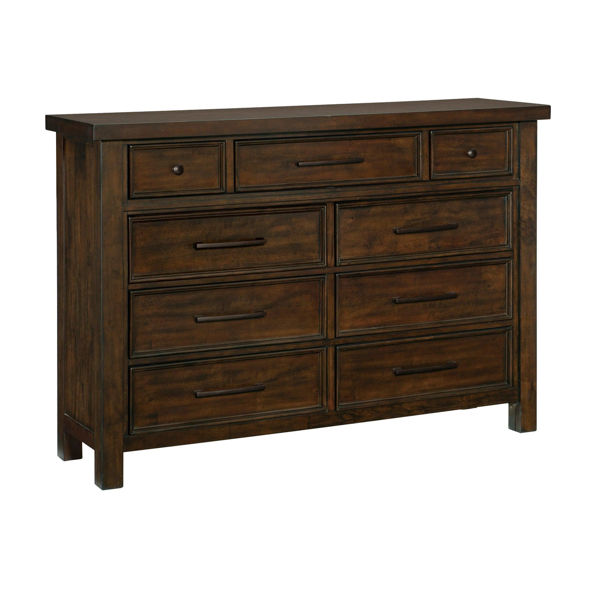 Logandale Brown Dresser by Homelegance at Eve Furniture