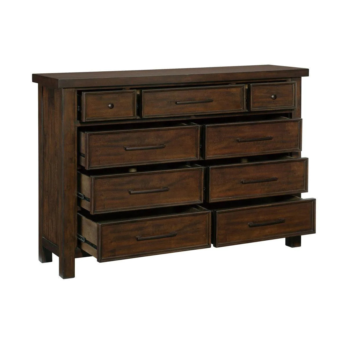 Logandale Brown Dresser by Homelegance at Eve Furniture