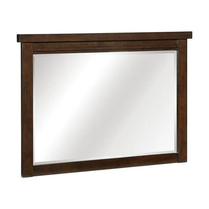 Logandale Brown Mirror (Mirror Only) by Homelegance at Eve Furniture