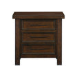 Logandale Brown Nightstand by Homelegance at Eve Furniture