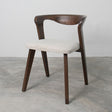 Logstor Rich Walnut Side Chair Set of 2 by Furniture of America at Eve Furniture