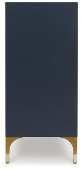 Loirwick Dark Blue Accent Cabinet