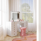 Lola LED Panel Vanity Mirror by TOV Furniture at Eve Furniture