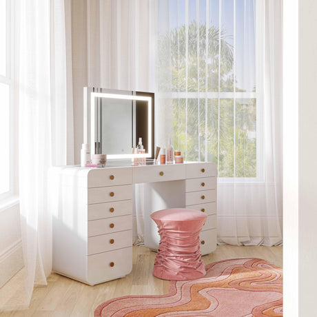 Lola LED Panel Vanity Mirror by TOV Furniture at Eve Furniture