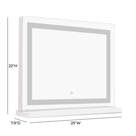 Lola LED Panel Vanity Mirror by TOV Furniture at Eve Furniture