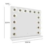 Lola Vanity Mirror by TOV Furniture at Eve Furniture