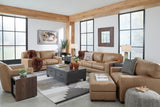 Lombardia Tumbleweed Leather Living Room Set by Ashley at Eve Furniture