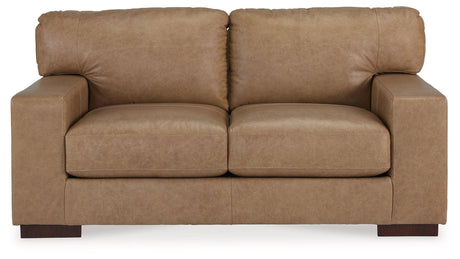 Lombardia Tumbleweed Loveseat by Ashley at Eve Furniture