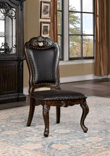 Lombardy Walnut 7 Pc Dining Table Set by Furniture of America at Eve Furniture