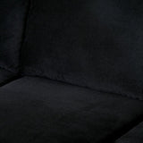 Lomma Black Ottoman by Furniture of America at Eve Furniture