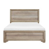 Lonan Natural Full Panel Bed by Homelegance at Eve Furniture