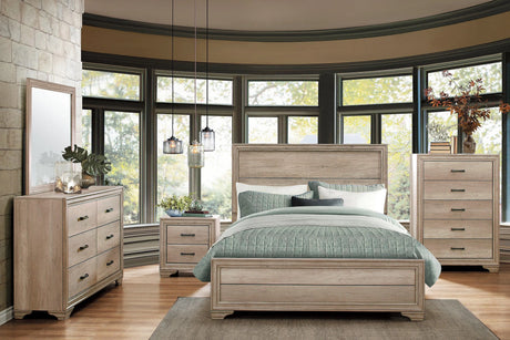 Lonan Natural Mirror (Mirror Only) by Homelegance at Eve Furniture