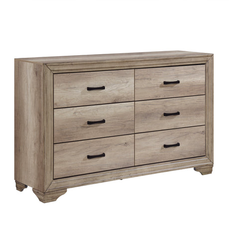 Lonan Natural Panel Youth Bedroom Set by Homelegance at Eve Furniture