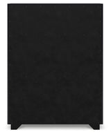 Londer Black Chest of Drawers by Ashley at Eve Furniture