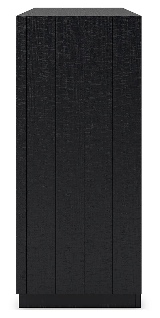 Londer Black Dresser by Ashley at Eve Furniture