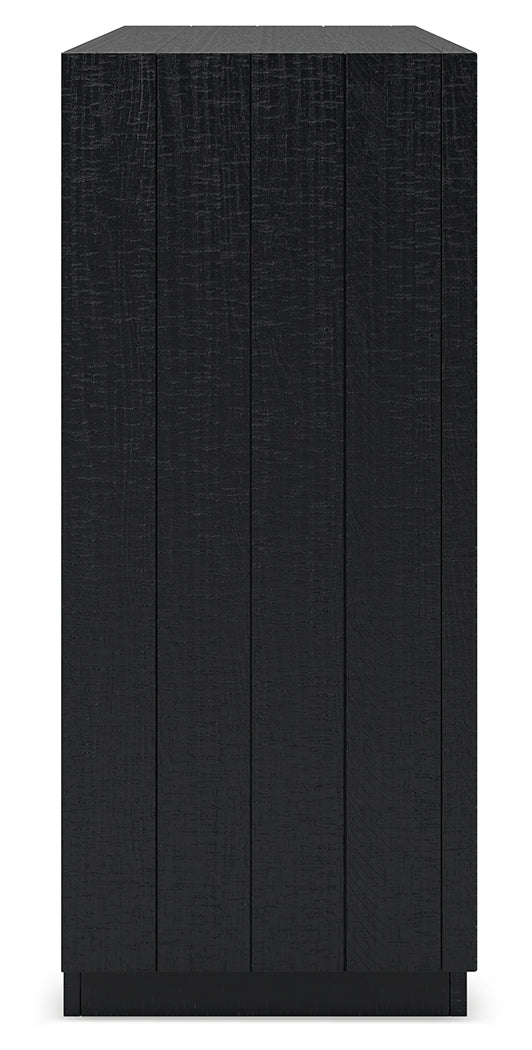 Londer Black Dresser by Ashley at Eve Furniture