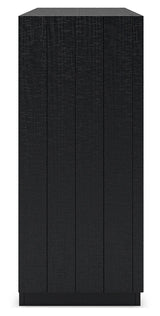 Londer Black Dresser by Ashley at Eve Furniture