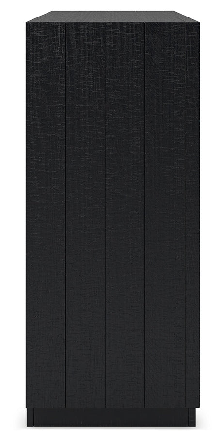 Londer Black Dresser by Ashley at Eve Furniture