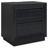 Londer Black Nightstand by Ashley at Eve Furniture