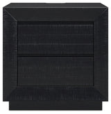 Londer Black Nightstand by Ashley at Eve Furniture