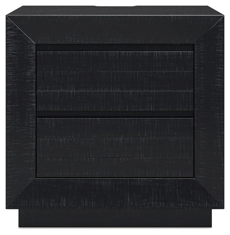 Londer Black Nightstand by Ashley at Eve Furniture