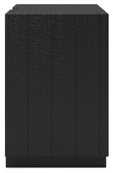 Londer Black Nightstand by Ashley at Eve Furniture