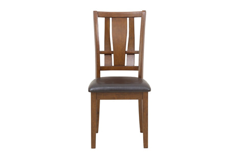 London Brown Mindy 6-Piece Dining Set by Homelegance at Eve Furniture