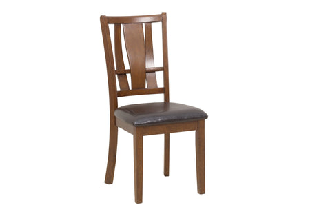 London Brown Mindy 6-Piece Dining Set by Homelegance at Eve Furniture