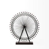 London Eye 3L x 25W Black Metal London Eye Replica by Mercana at Eve Furniture