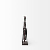 London Eye 3L x 25W Black Metal London Eye Replica by Mercana at Eve Furniture