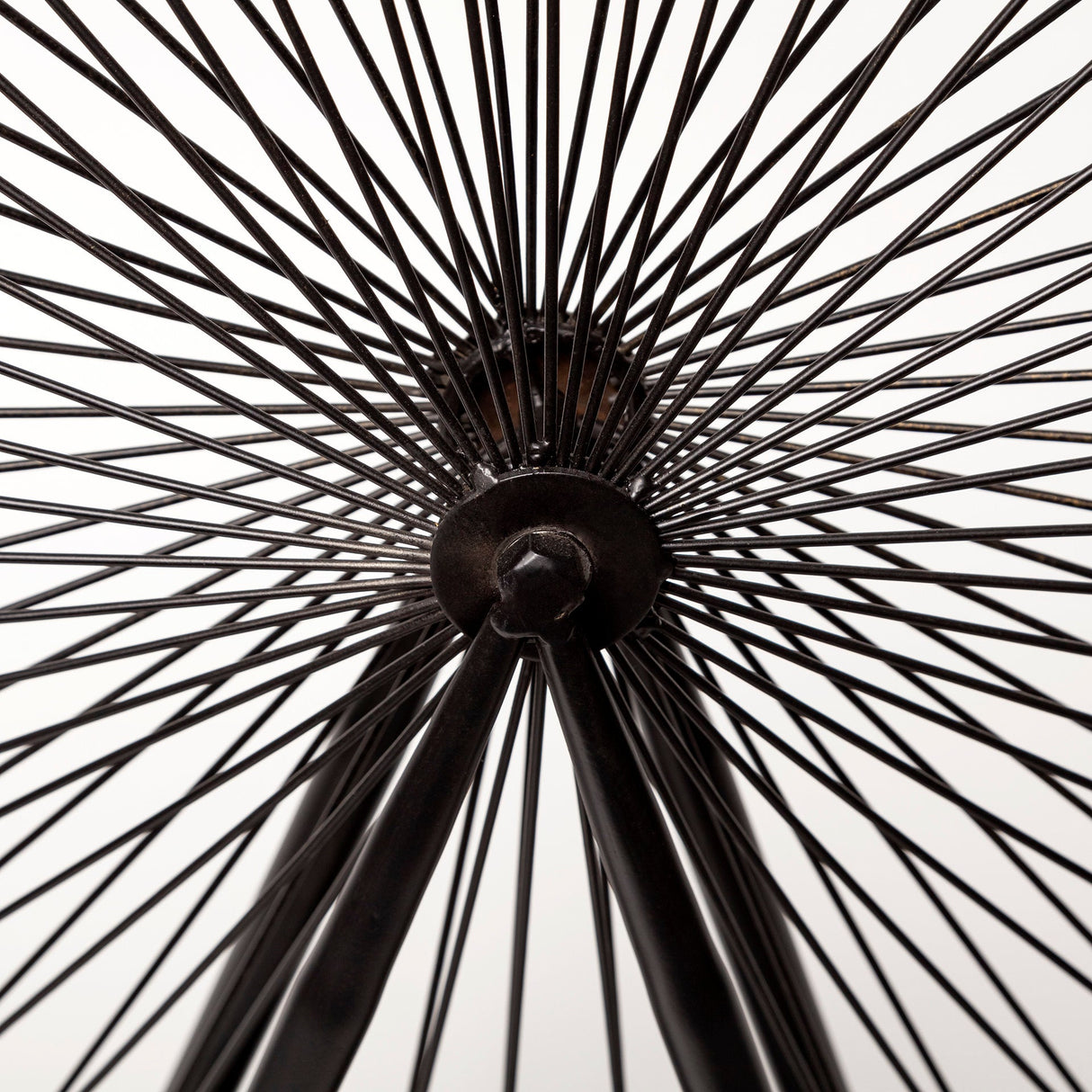 London Eye 3L x 25W Black Metal London Eye Replica by Mercana at Eve Furniture