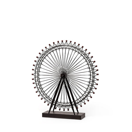 London Eye Black Metal London Eye Replica by Mercana at Eve Furniture