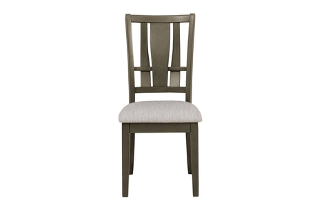 London Gray Mindy 6-Piece Dining Set by Homelegance at Eve Furniture