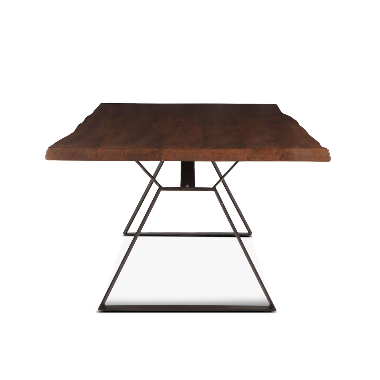 London Loft 106" Dining Table in Walnut