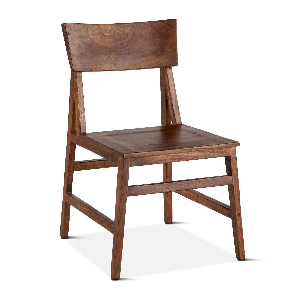 London Loft 19" Dining Chair in Walnut by Home Trends & Design at Eve Furniture