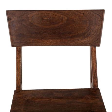 London Loft 19" Dining Chair in Walnut by Home Trends & Design at Eve Furniture