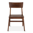 London Loft 19" Dining Chair in Walnut by Home Trends & Design at Eve Furniture